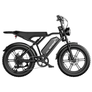 HovGtrs 20 1500W Full Suspension Moped-style Electric Bike